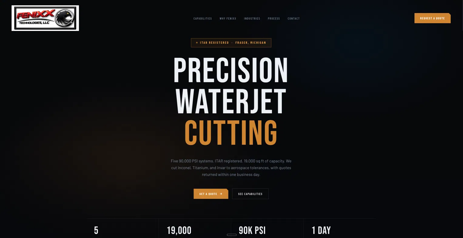 Fenixx Technologies new website